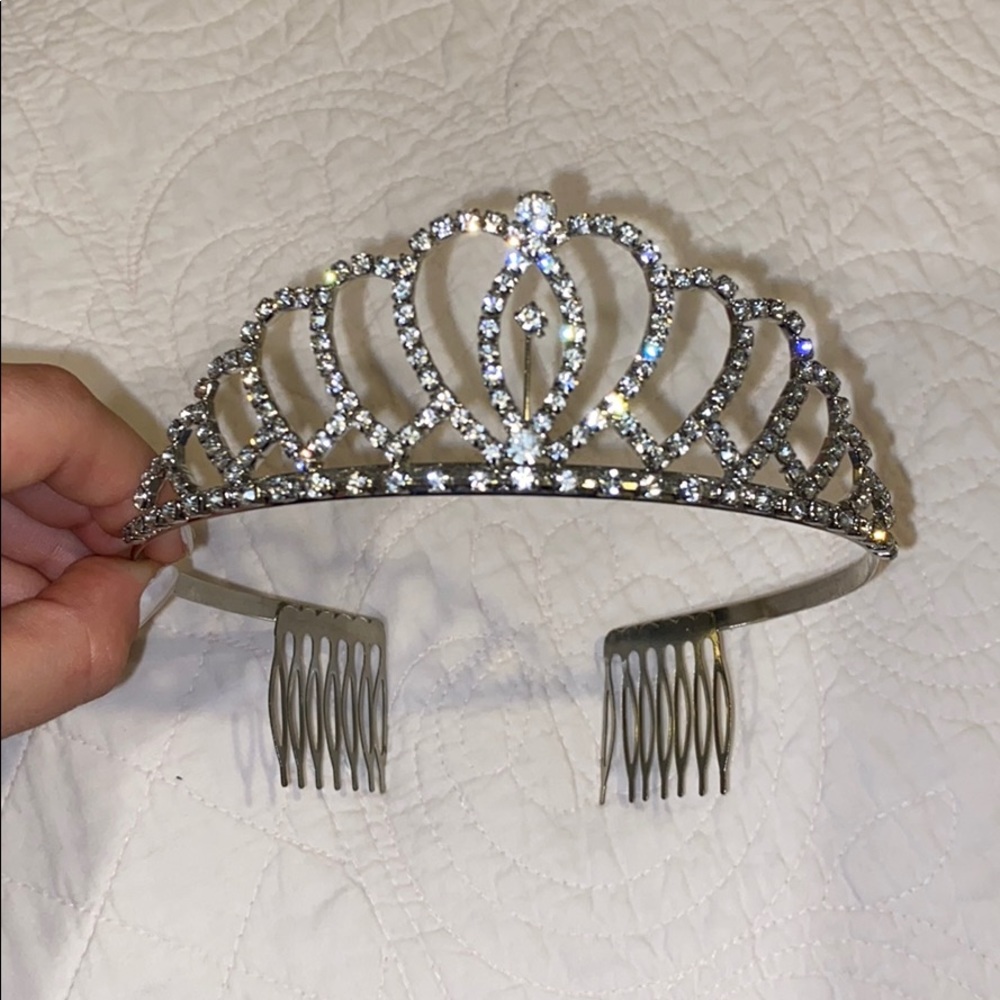 Charming Charlie Silver Tiara